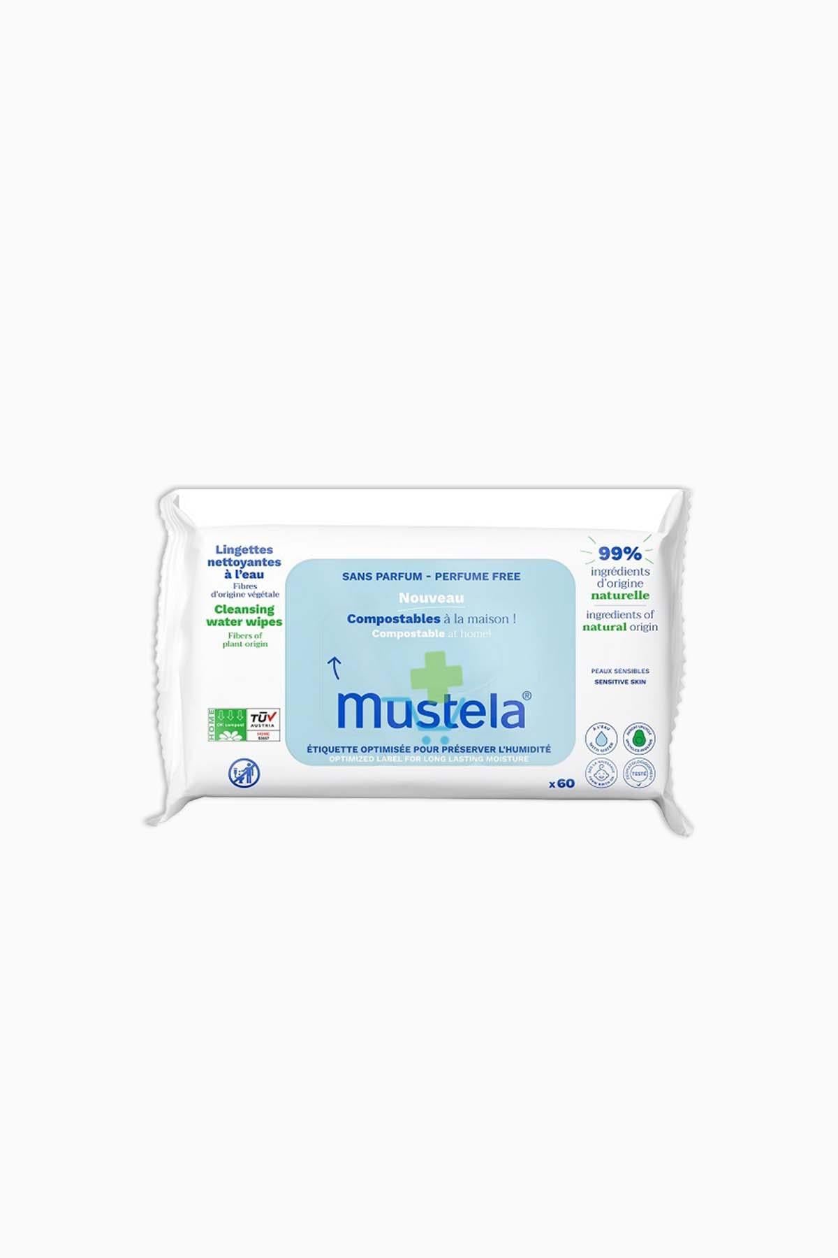 Mustela Kompost Islak Mendil Parfümsüz 60 Adet