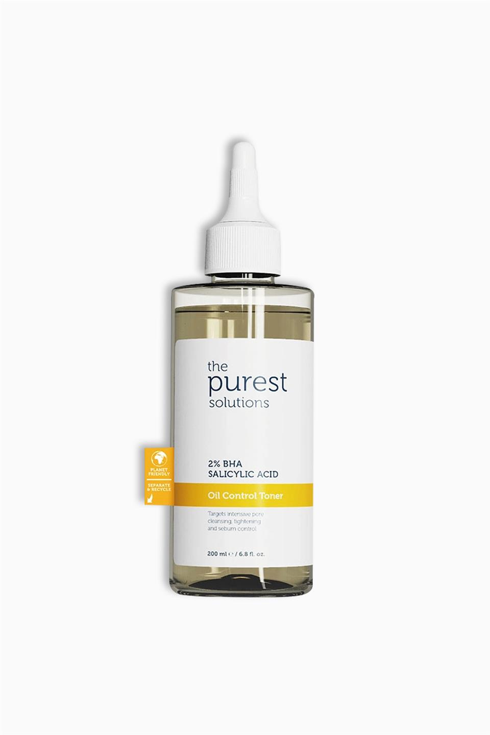 The Purest Solutions Oil Control Toner 2% BHA Salicylic Acid 200 ml