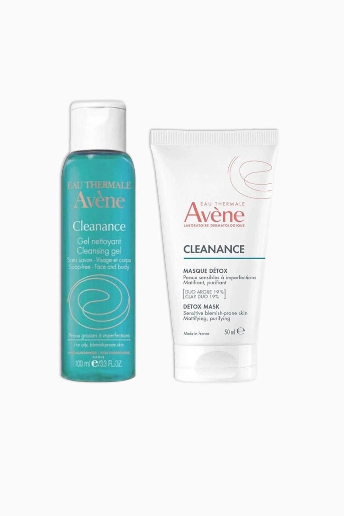 Avene Cleanance Gel 100 ml + Avene Cleanance Mask Detox 50 ml