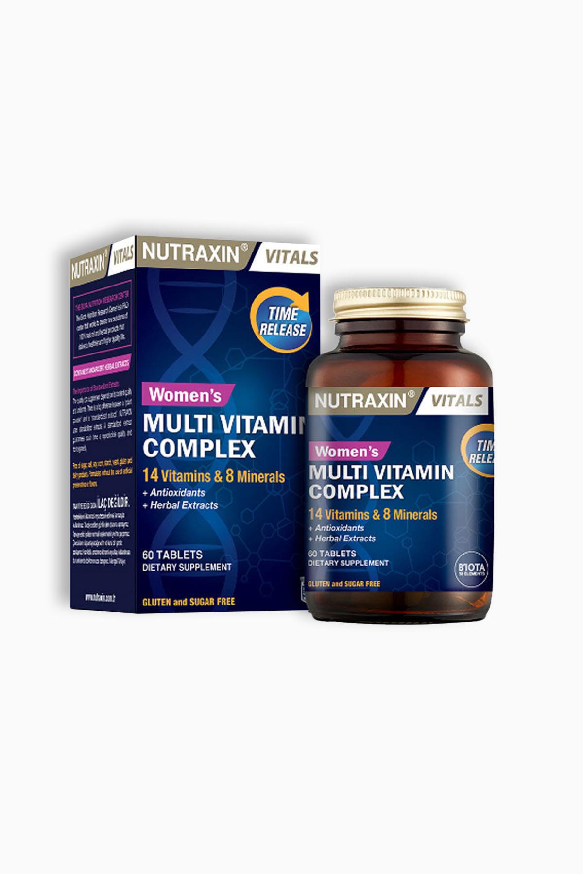 Nutraxin Womens Multi Vitamin Complex 60 Tablet