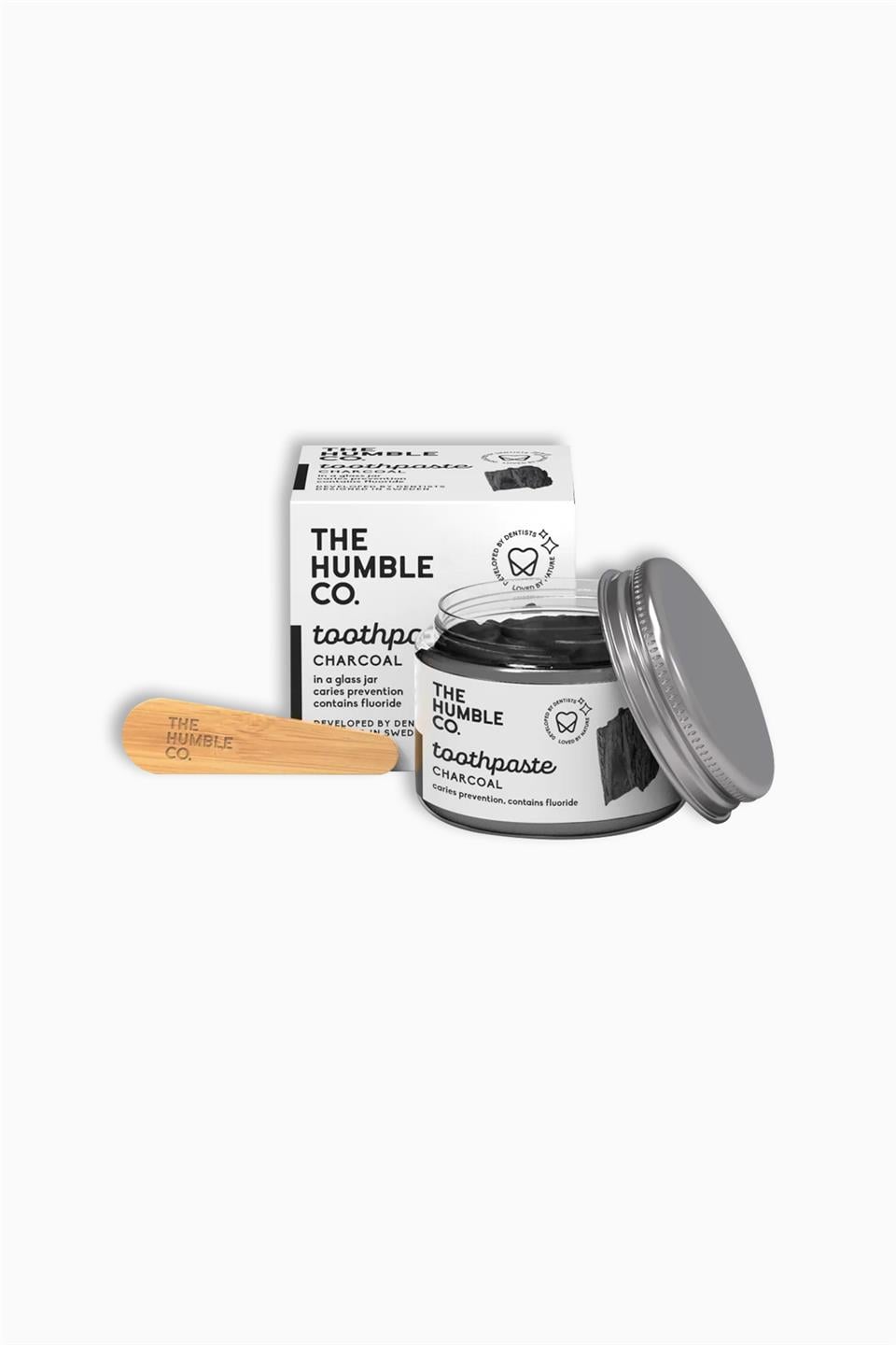 Humble Toothpaste in Jar, Kavanoz Diş Macunu (Charcoal) 50 ml