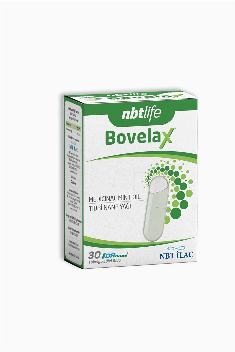Bovelax Medical Mint Oil 30 Kapsül