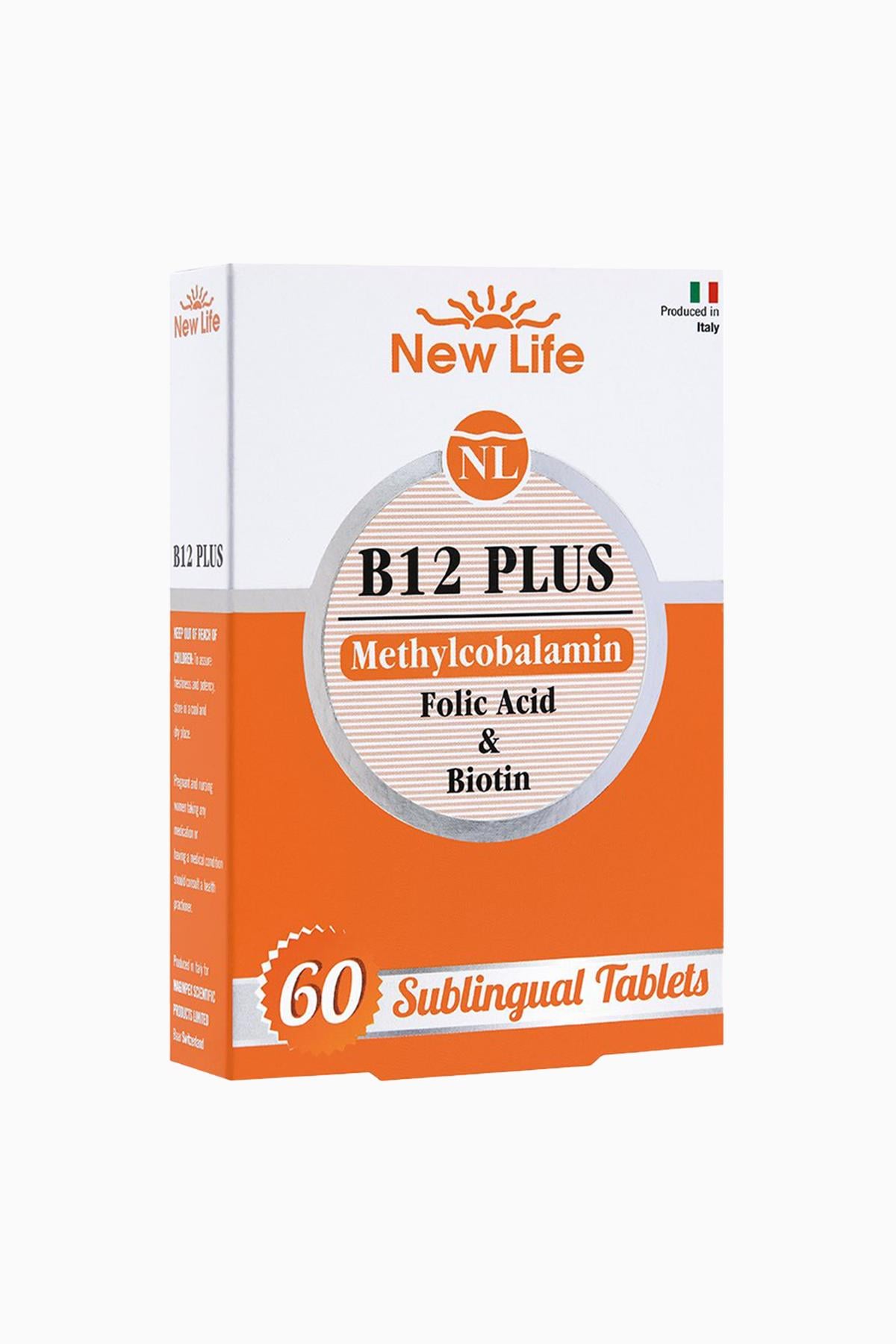 New Life B12 Plus Methylcobalamin 60 Tablet