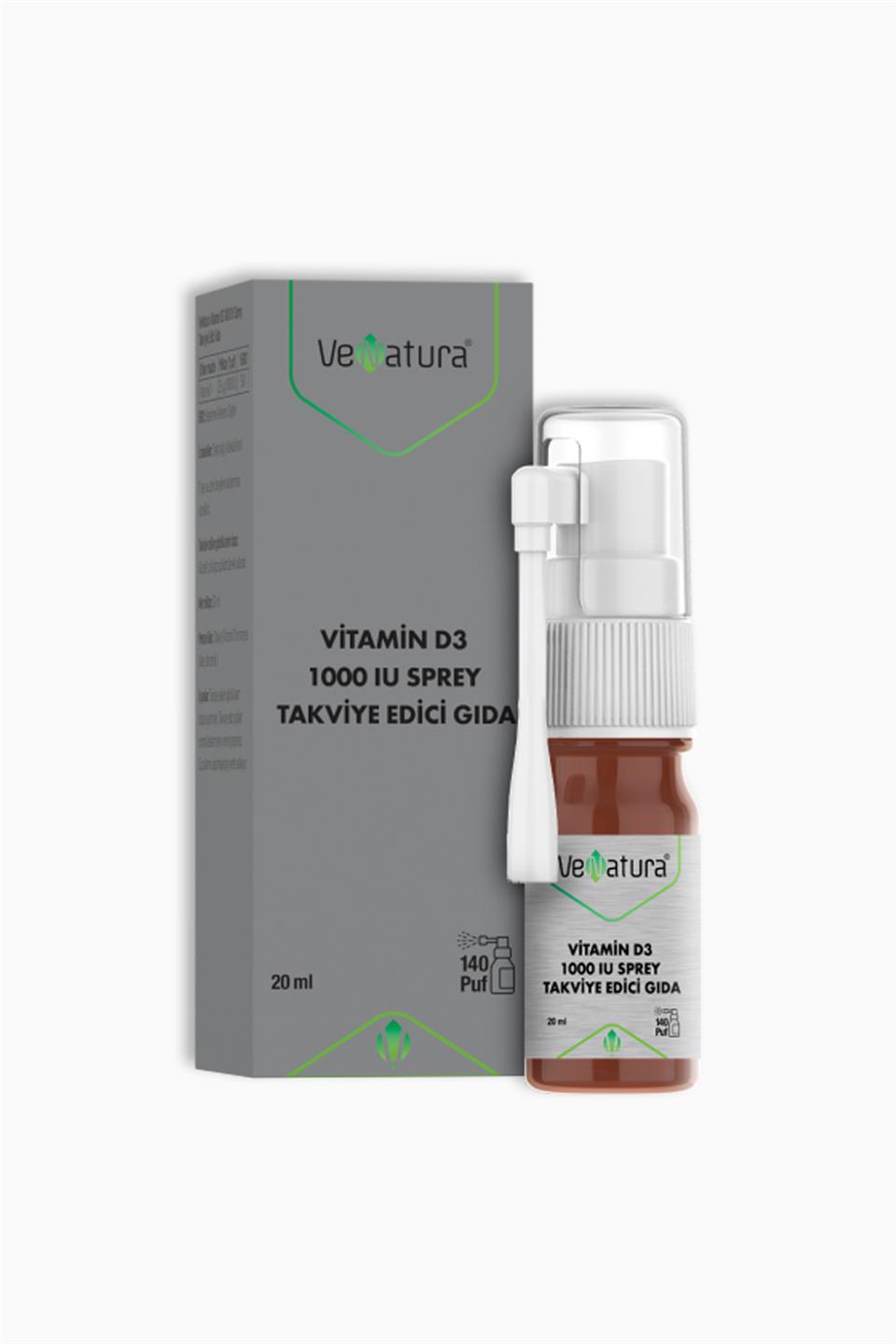 Venatura Vitamin D3 1000 IU Sprey 20 ml