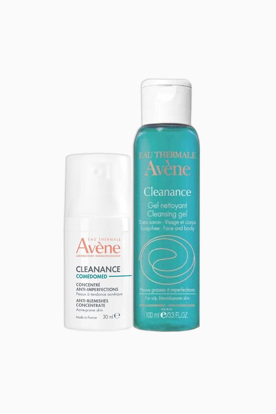 Avene Cleanance Comedomed Konsantre Bakım Kremi 30 ml + Cleansing Gel 100 ml