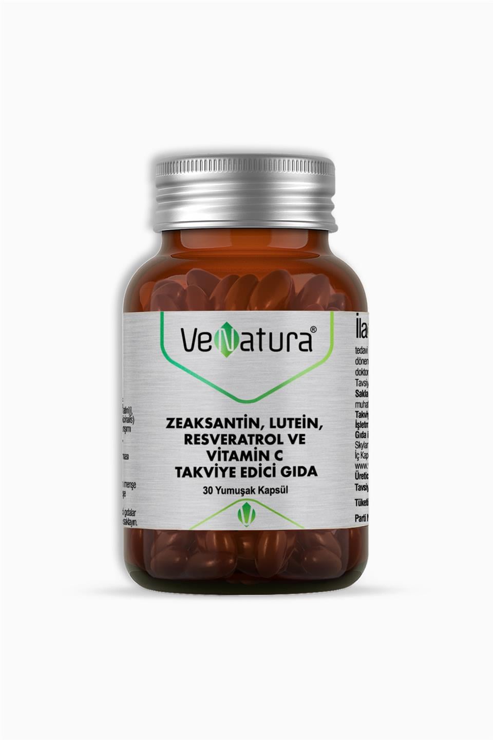 Venatura Zeastaksantin Lutein Resveratrol Vitamin C 30 Kapsül