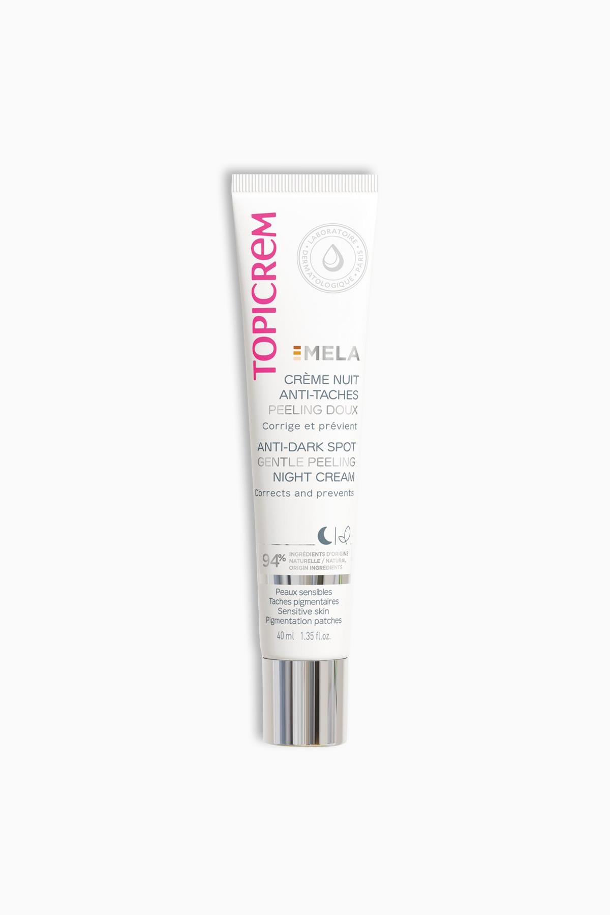 Topicrem Mela Gentle Peeling Night Cream 40 ml
