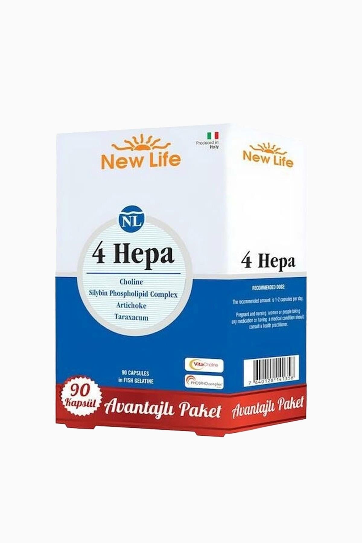 New Life 4 Hepa 90 Softgel Kapsül
