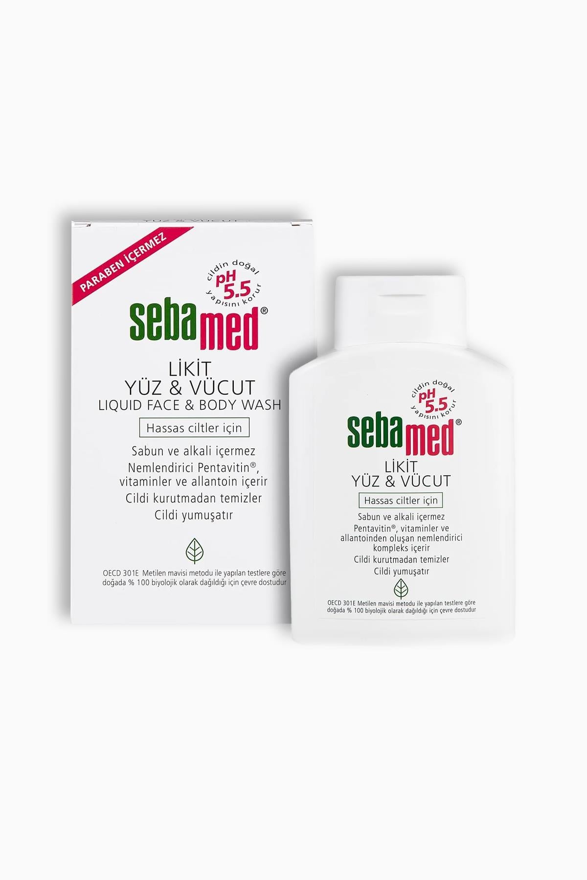 Sebamed Likit Yüz ve Vücut Temizleyici 200 ml