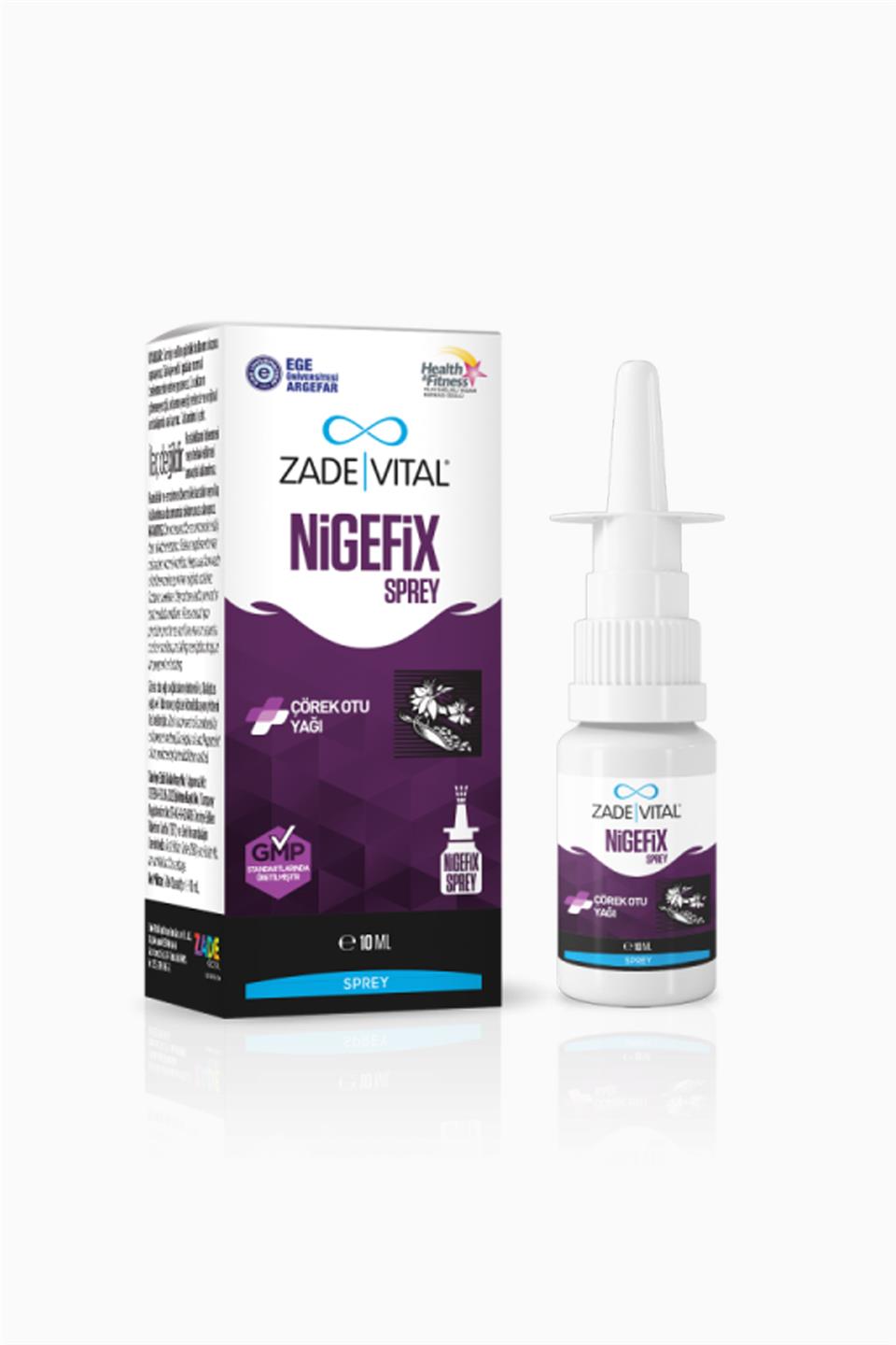 Zade Vital Nigefix Nazal Sprey 15 ml