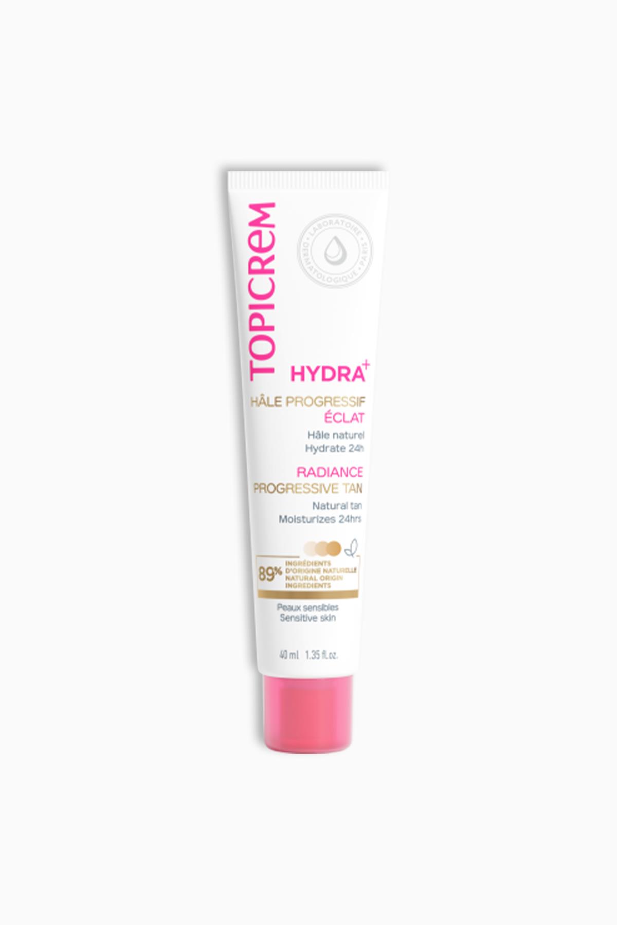Topicrem Hydra Radiance Progressive Tan 40 ml