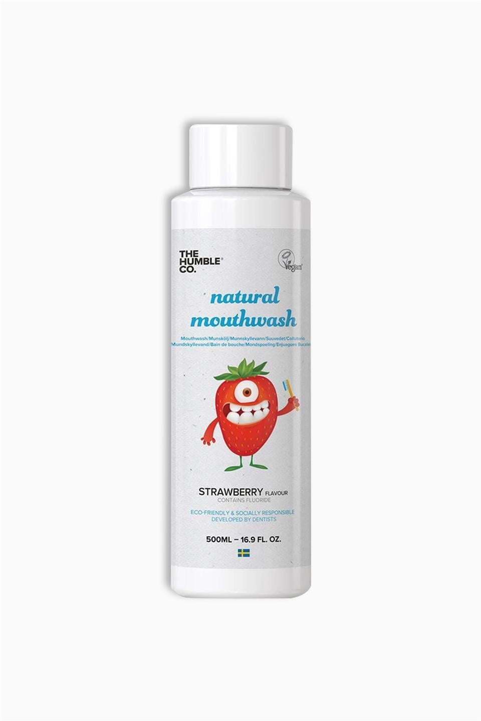 Humble Mouthwash Ağız Bakım Suyu Kids Çilek 500 ML