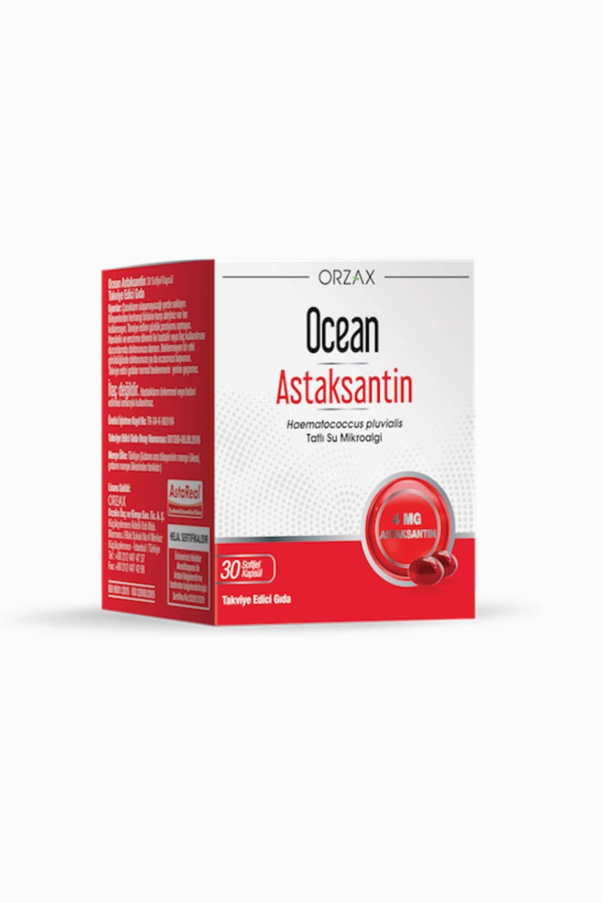Ocean Astaksantin 30 Kapsül