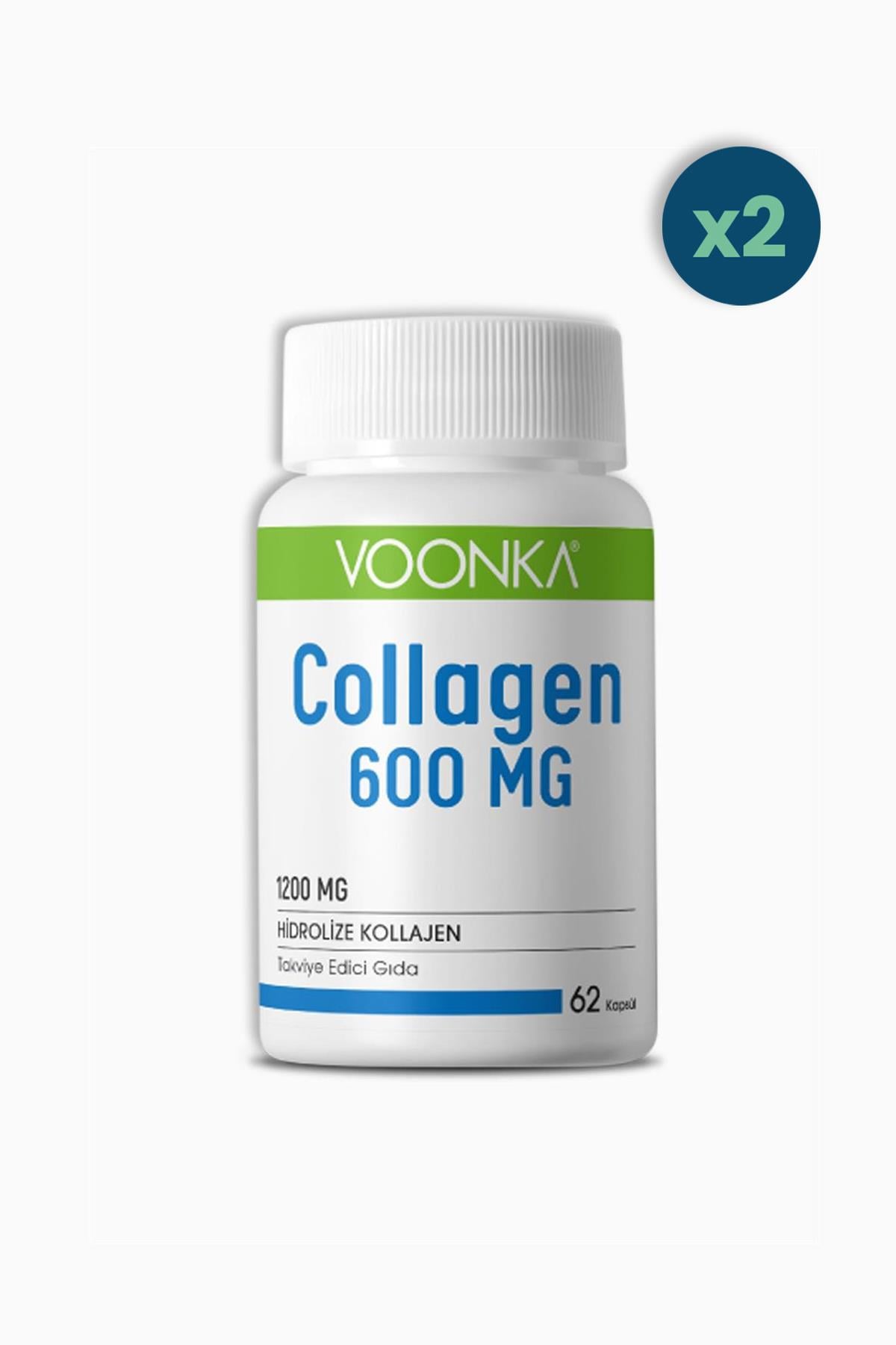 Voonka Collagen 600 mg 62 Kapsül 2 Adet