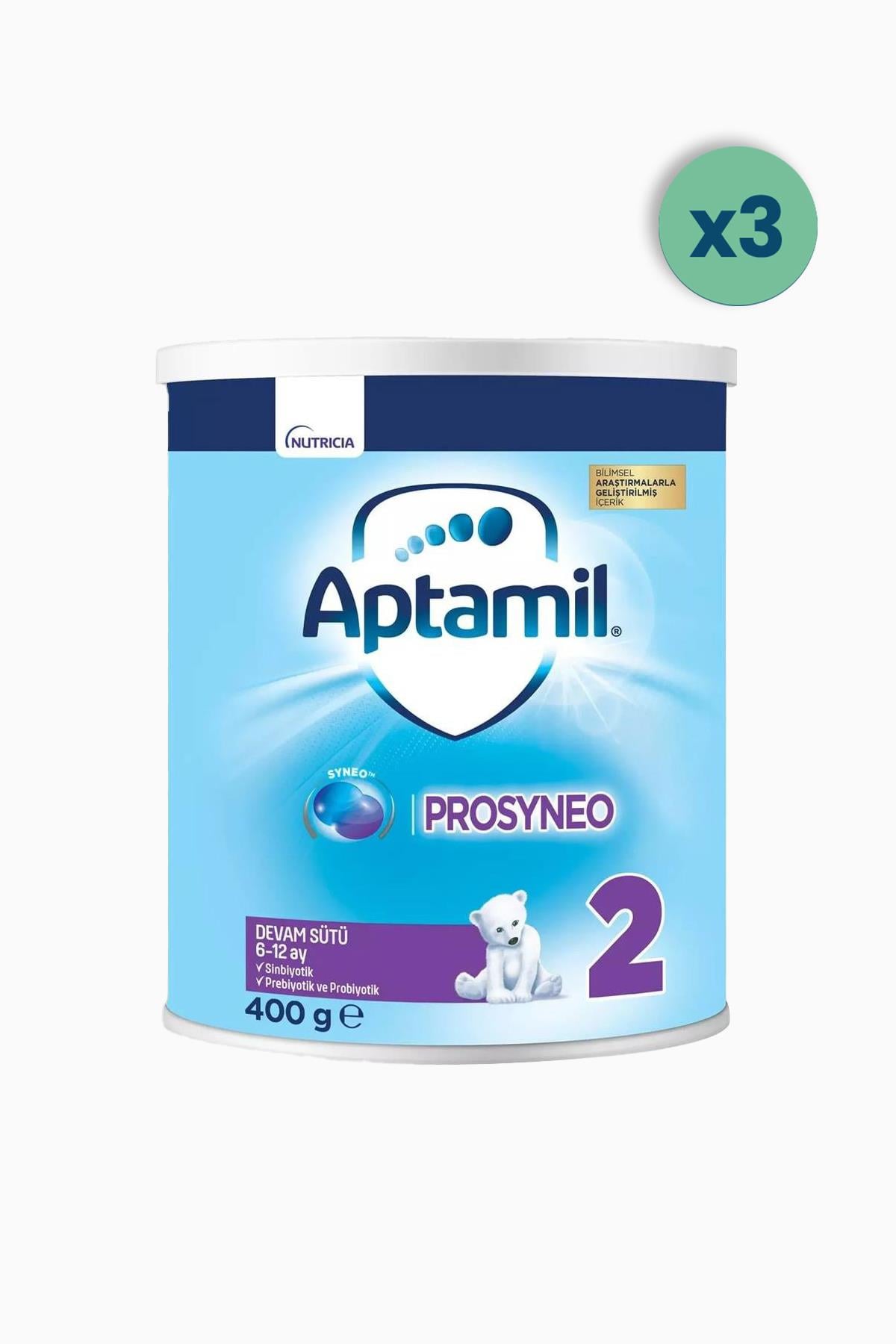 Aptamil Prosyneo 2 Devam Sütü 400 gr 3 Adet
