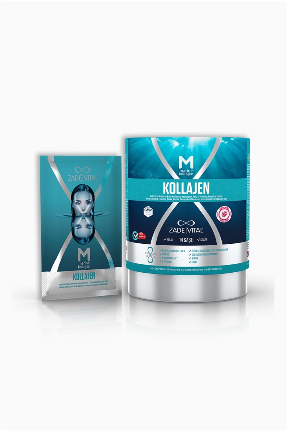 Zade Vital Marine Collagen 28 Saşe
