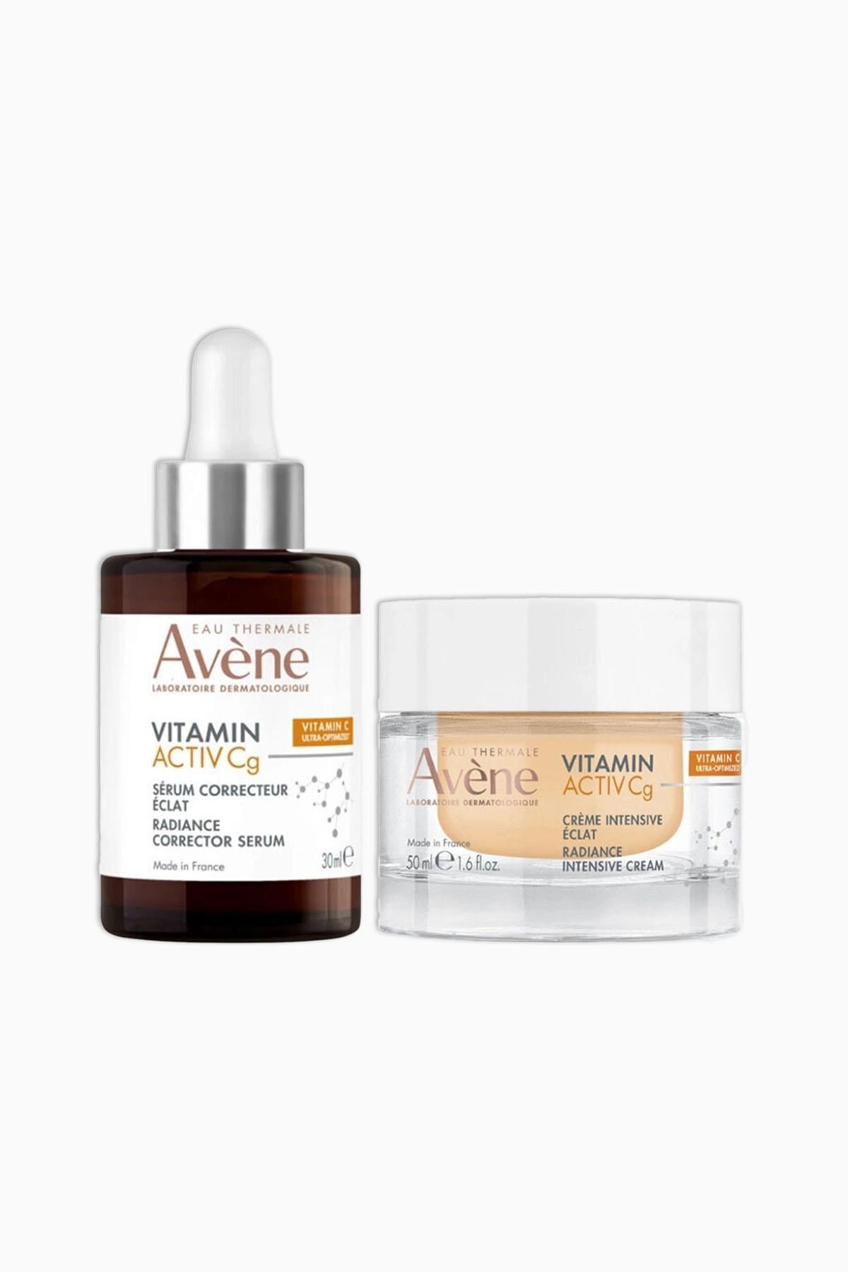 Avene Vitamin Activ CG Radiance Corrector Serum 30 ml + Radiance Intensive Cream 50 ml