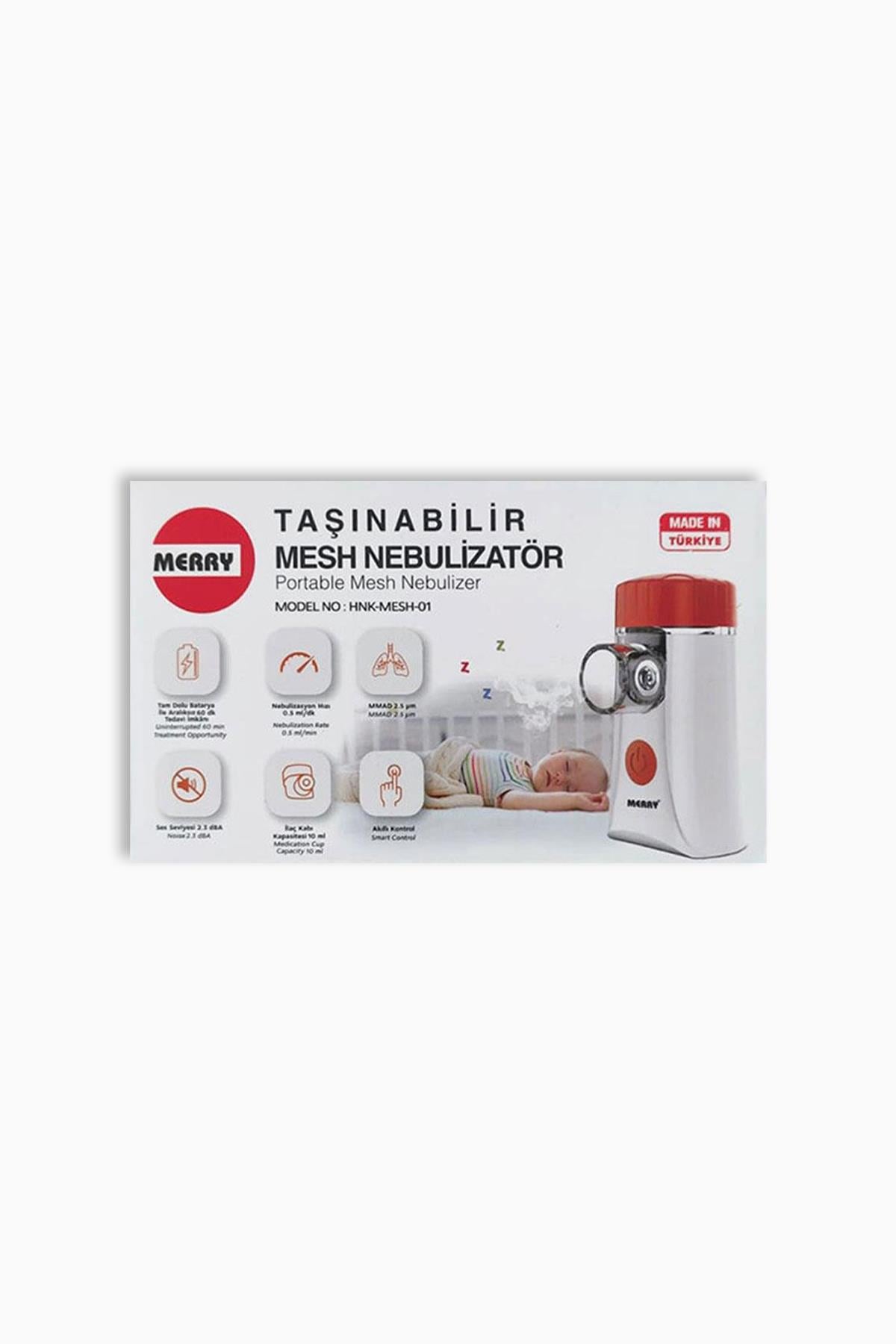 Merry Taşınabilir Mesh Nebulizatör
