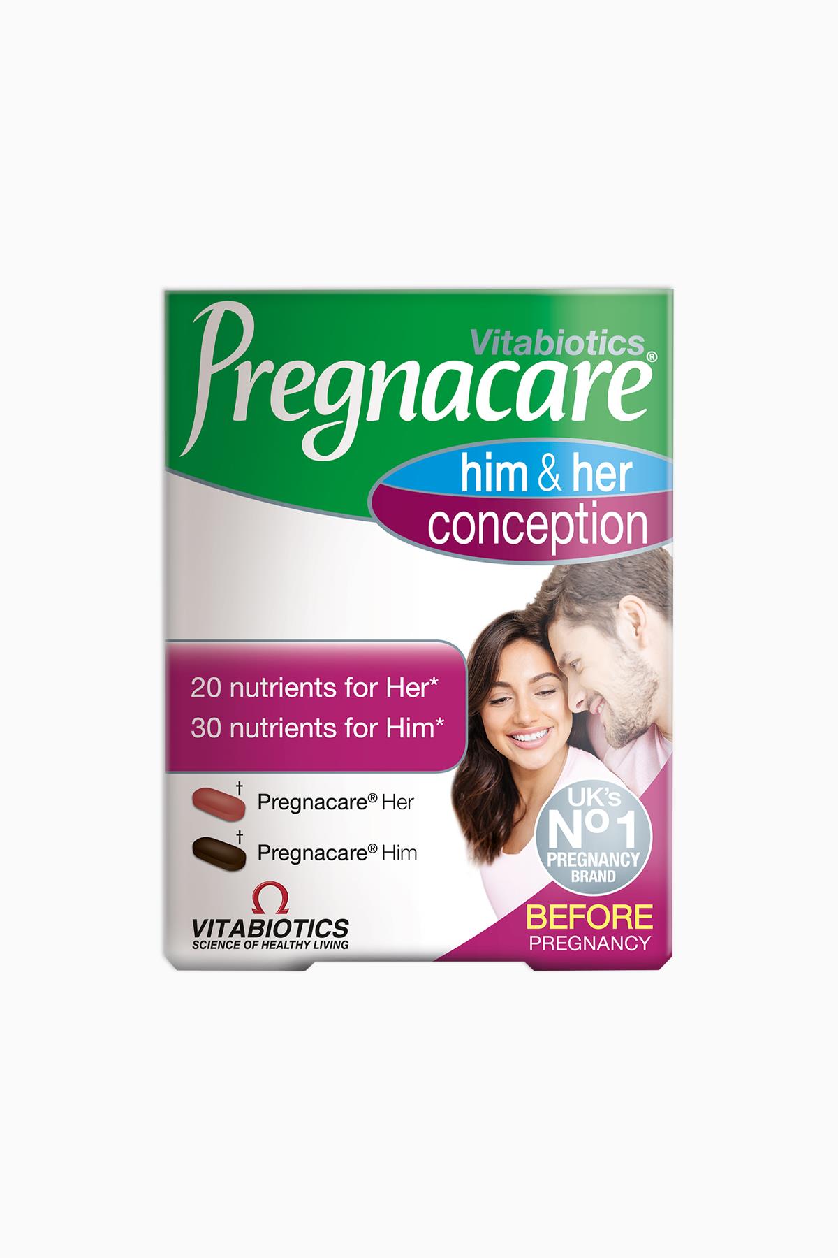 Pregnacare Him & Her Conception Tablet 20 For Her + 30 For Him