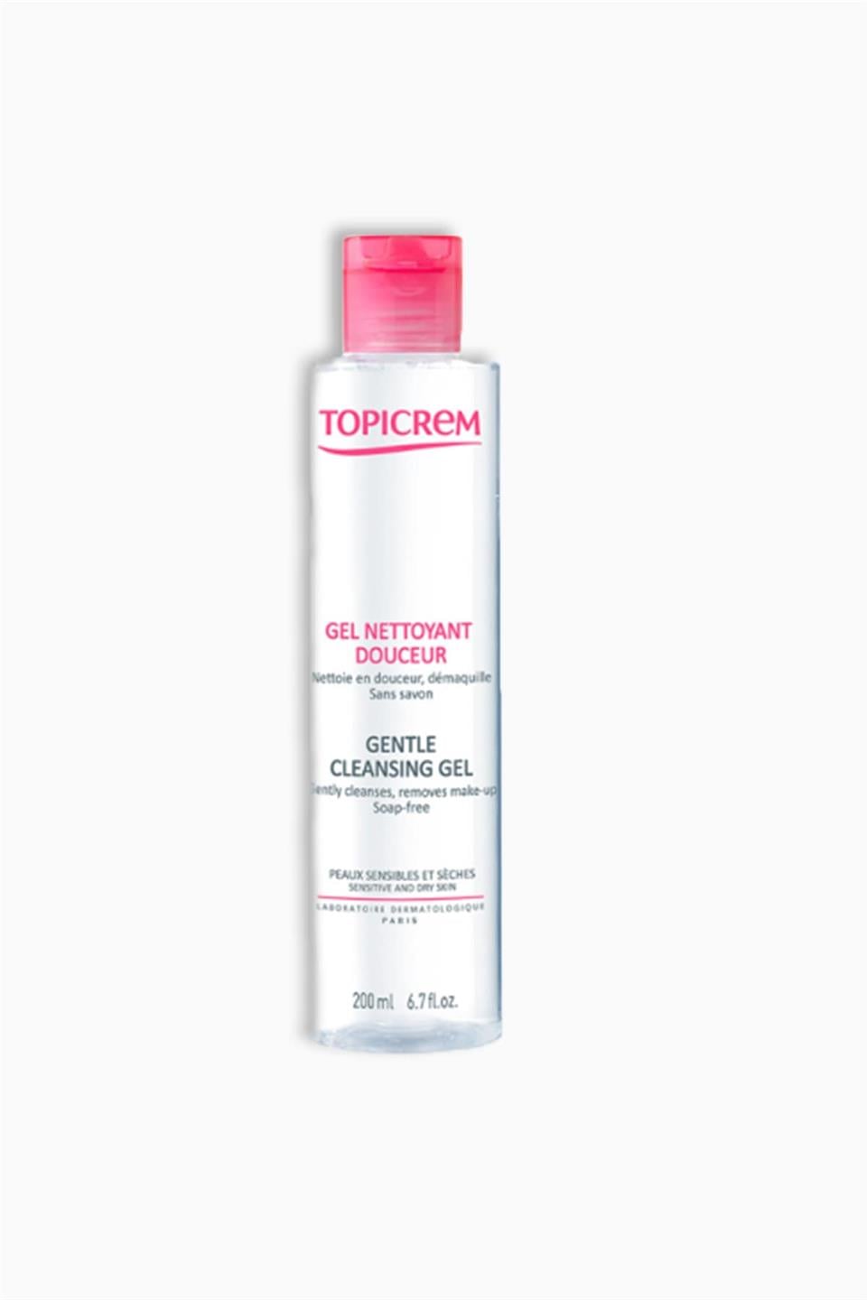 Topicrem Gentle Cleansing Gel Body & Hair 200 ml