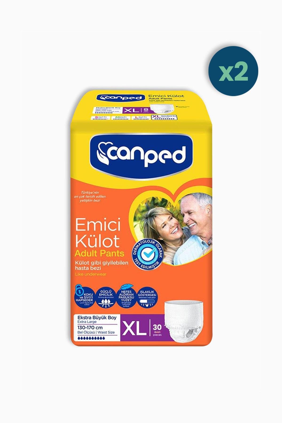 Canped Emici Külot xLarge 30lu 2 Adet