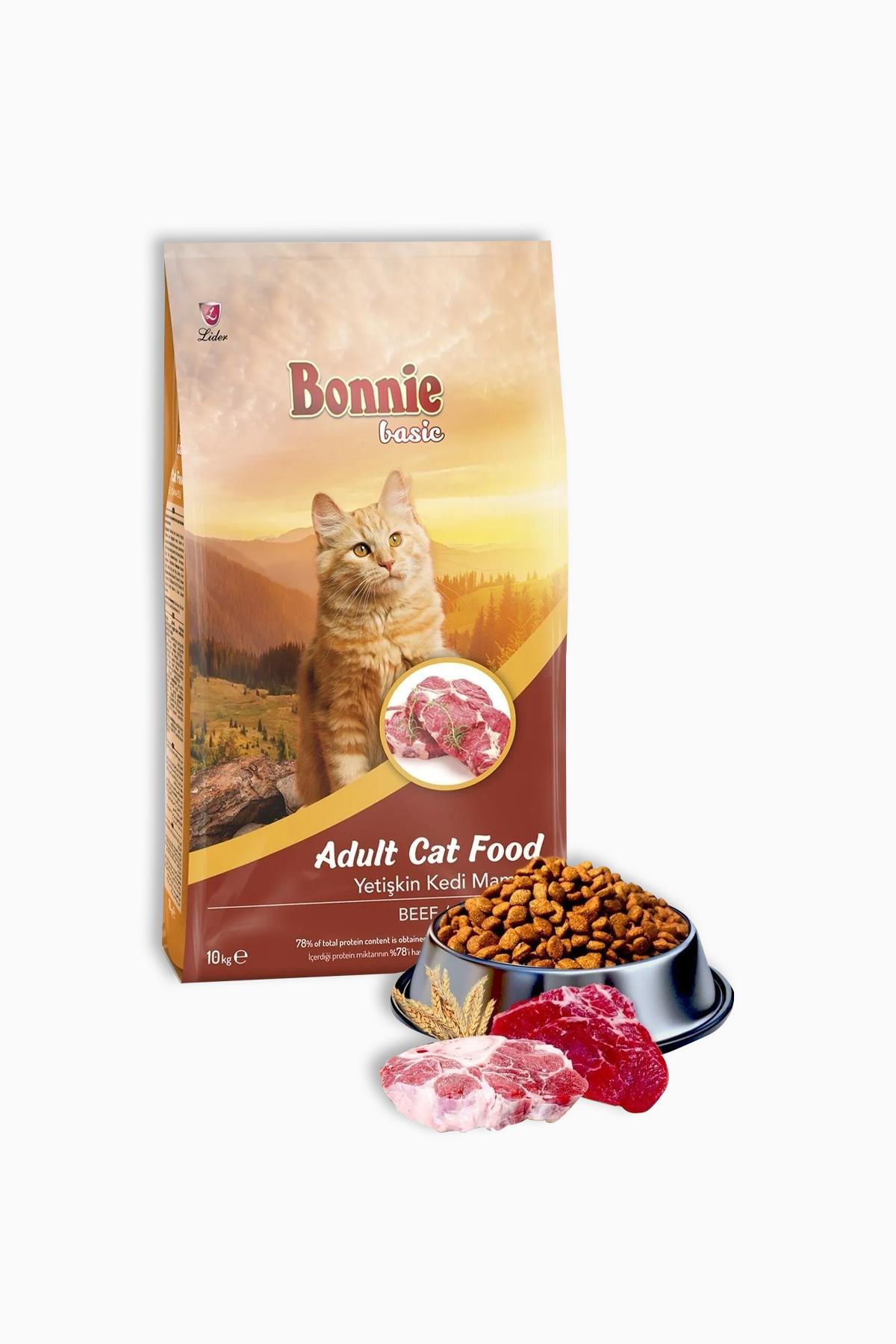 Bonnie Beef Dana Etli 10 kg Yetişkin Kedi Maması