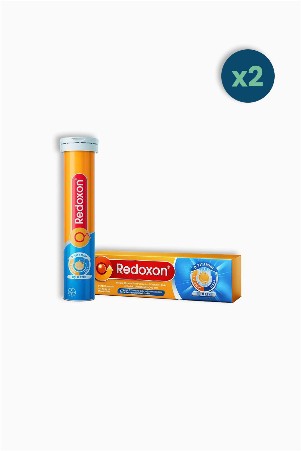Redoxon 3lü Etkili 15 Efervesan Tablet 2 Adet
