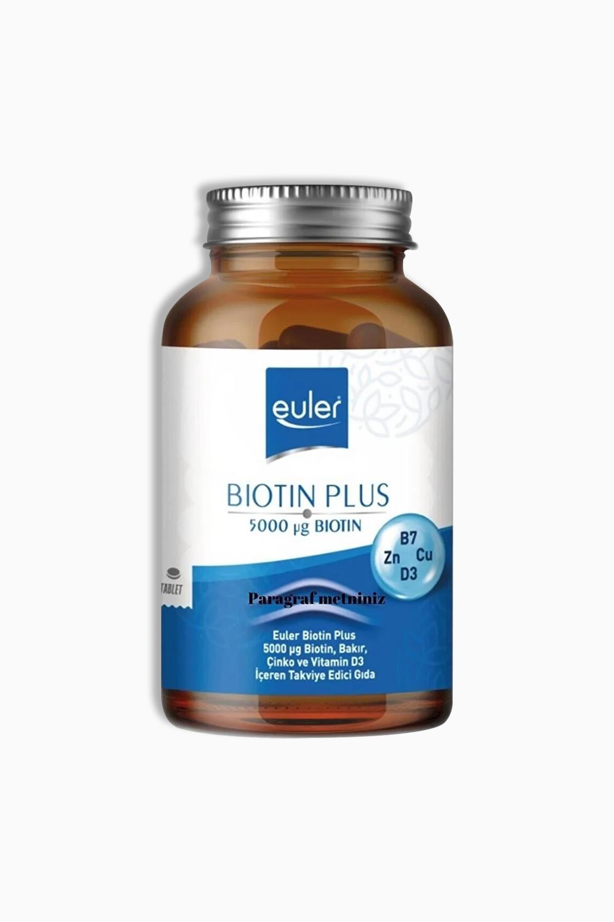 Euler Biotin Plus 5000 mcg 60 Tablet