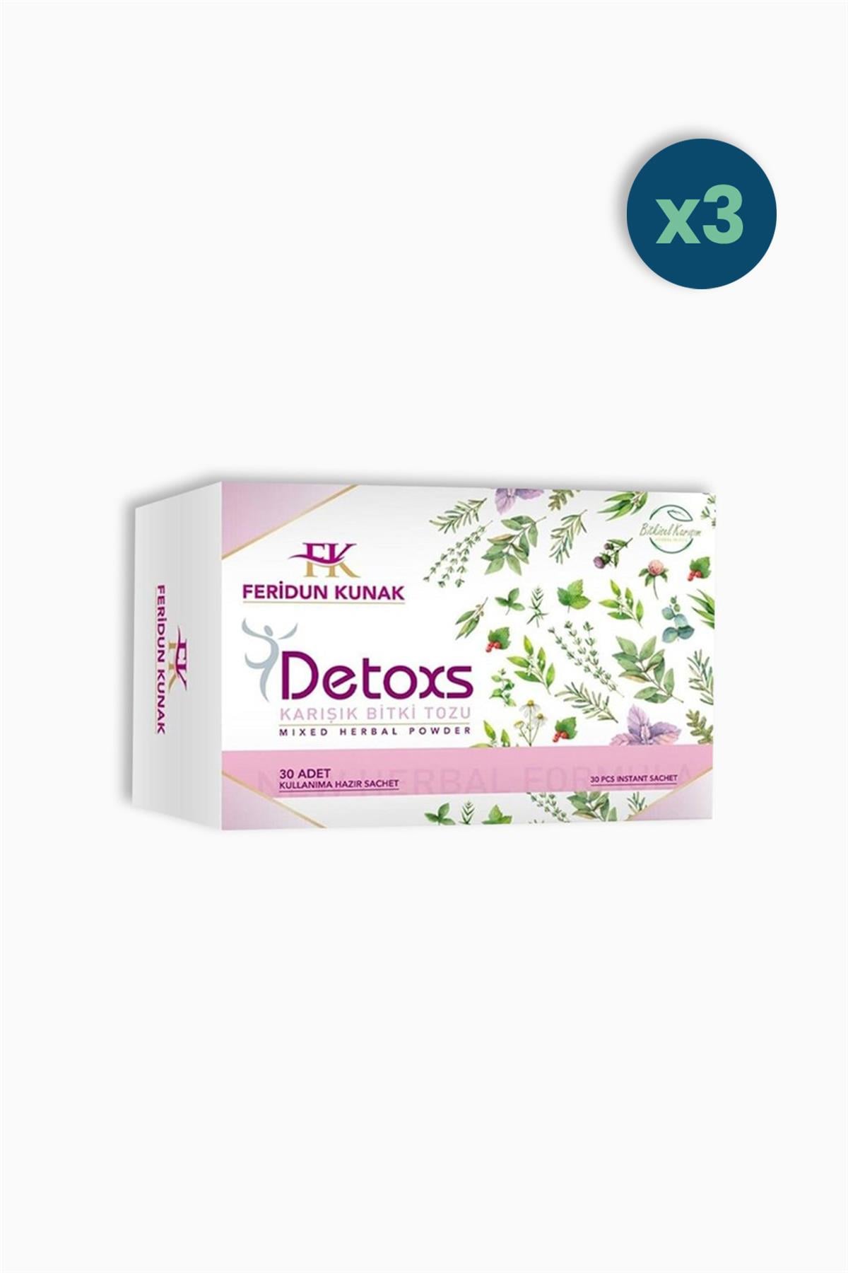 Feridun Kunak Detox Çay 30 Saşe 3 Adet