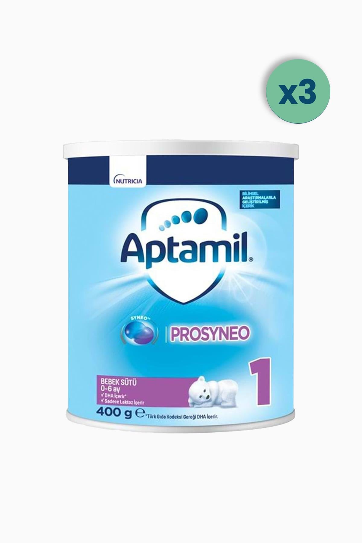 Aptamil Prosyneo 1 Bebek Sütü 400 gr 3 Adet
