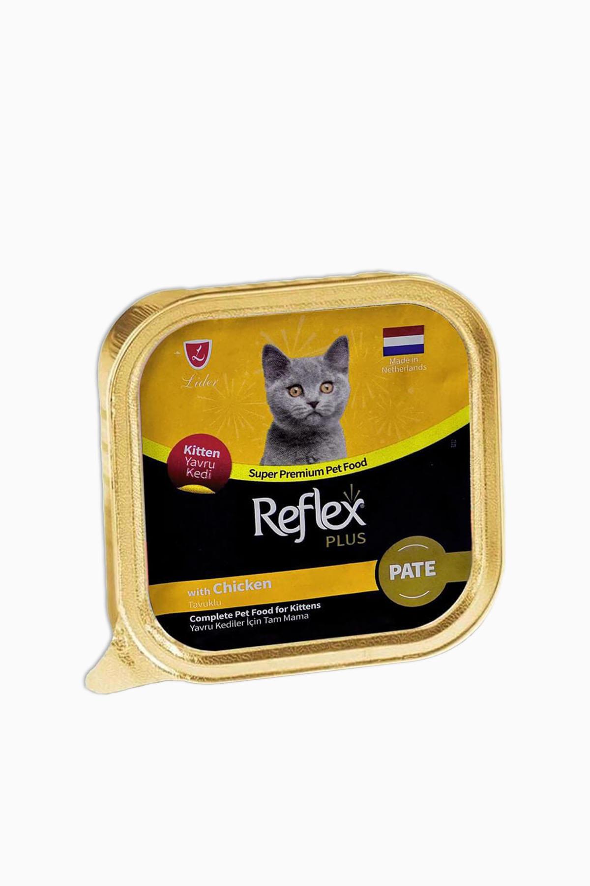 Reflex Plus Pate Tavuklu Yavru Kedi Maması 85 Gr