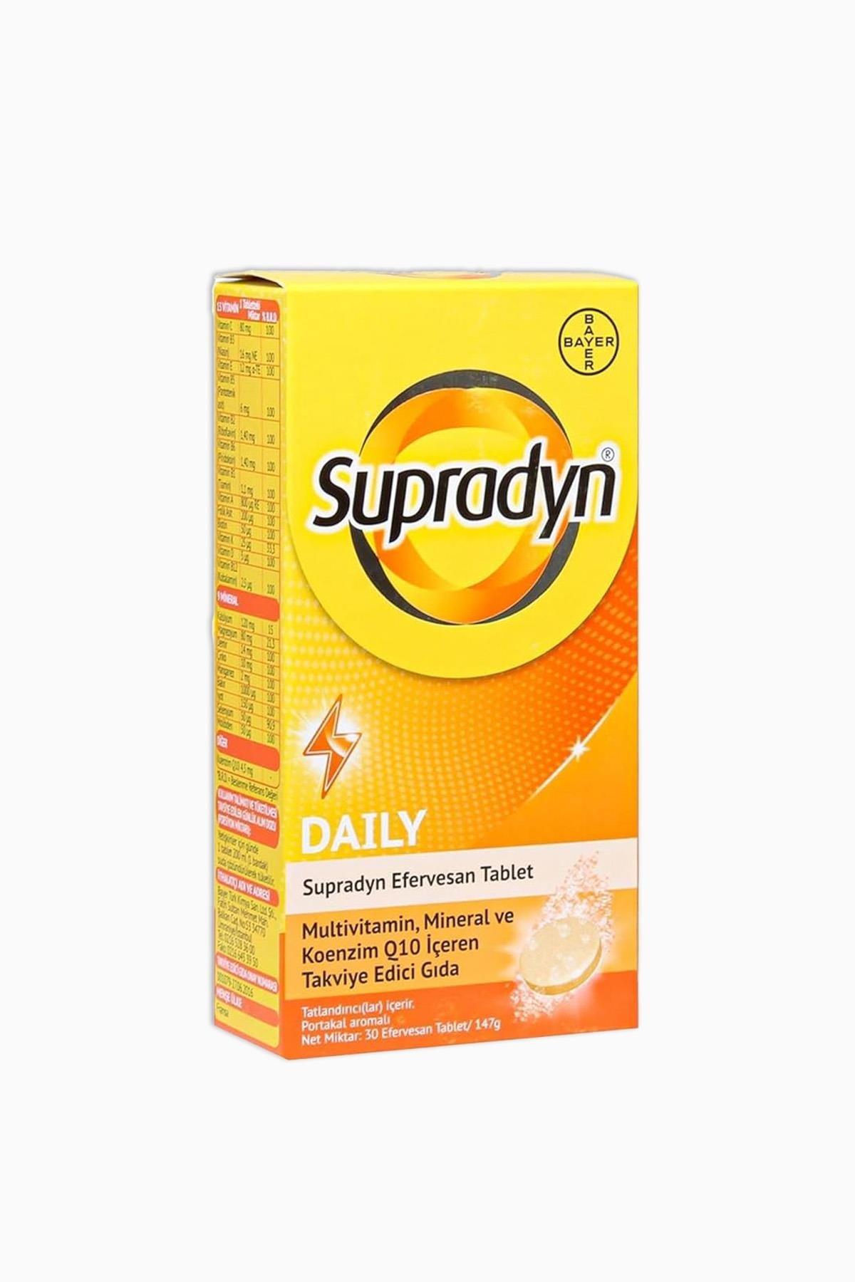 Supradyn Koenzim Q10 30 Efervesan Tablet