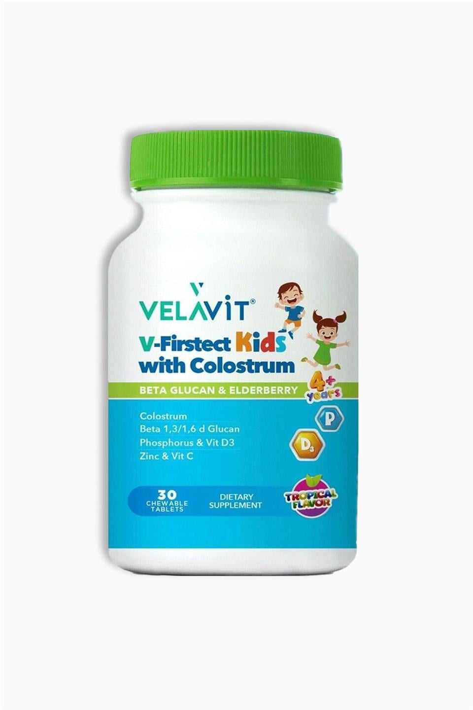 Velavit V-Firstect Kids with Colostrum 30 Tablet