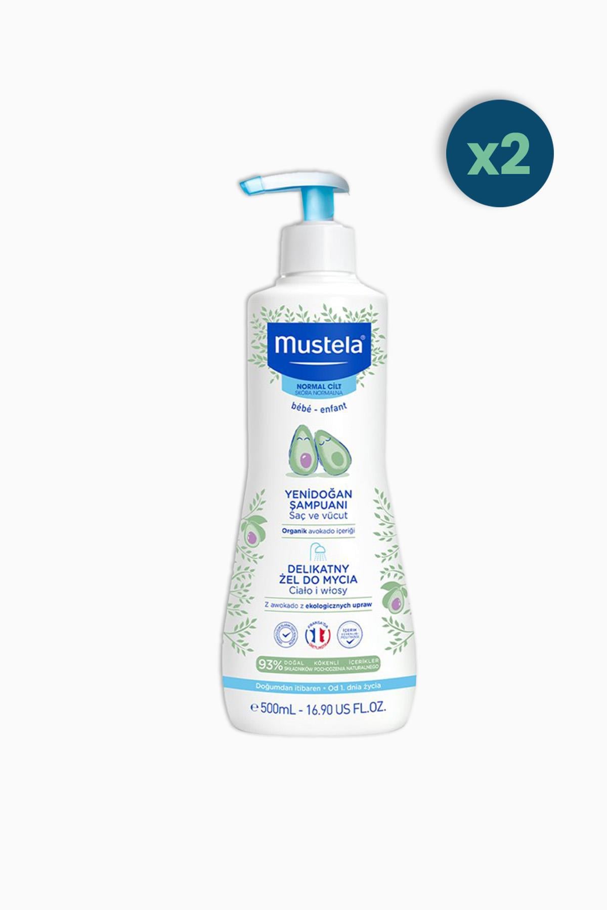 Mustela Yenidoğan Şampuan 500 ml 2 Adet