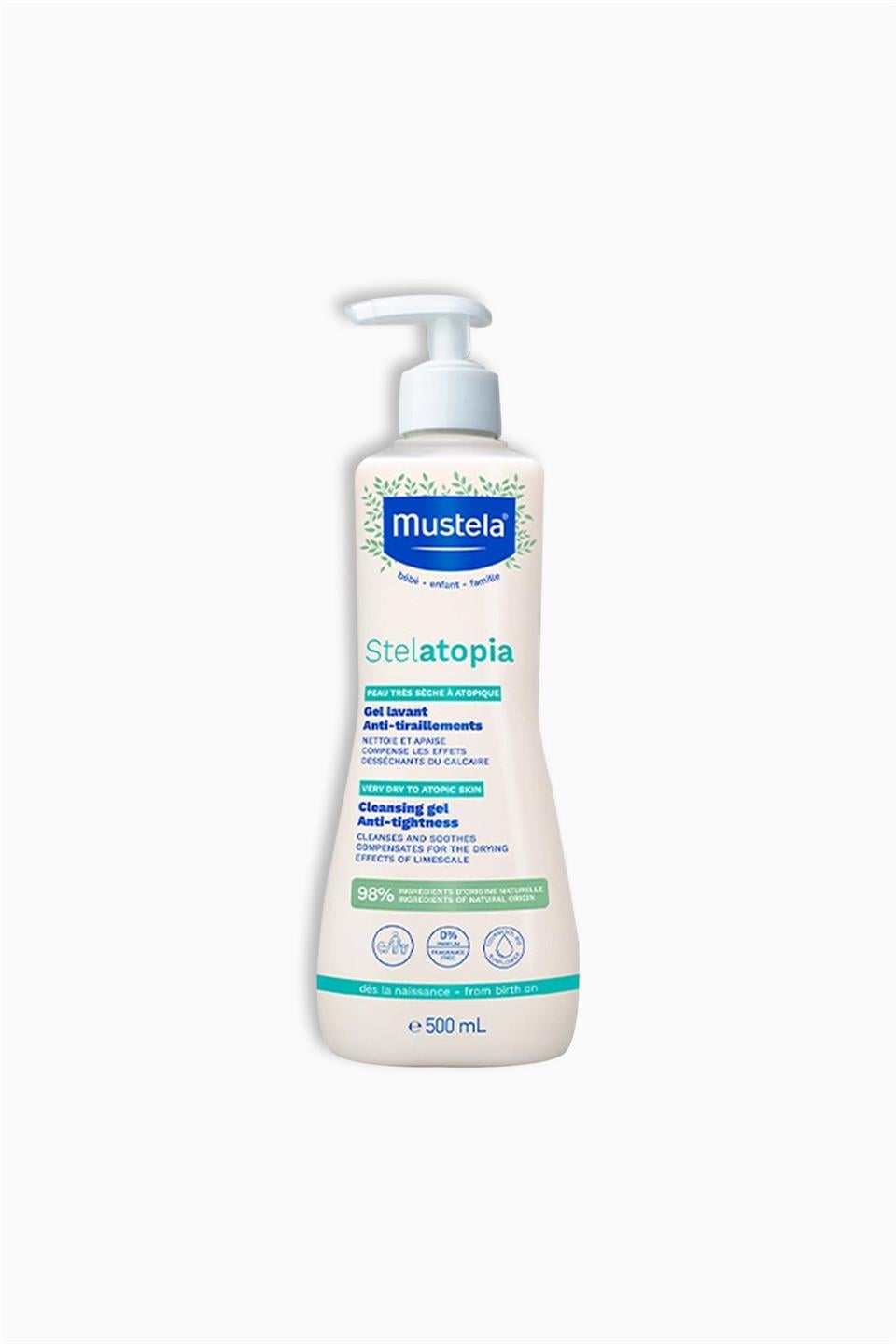 Mustela Stelatopia Cleansing Gel 500 ml