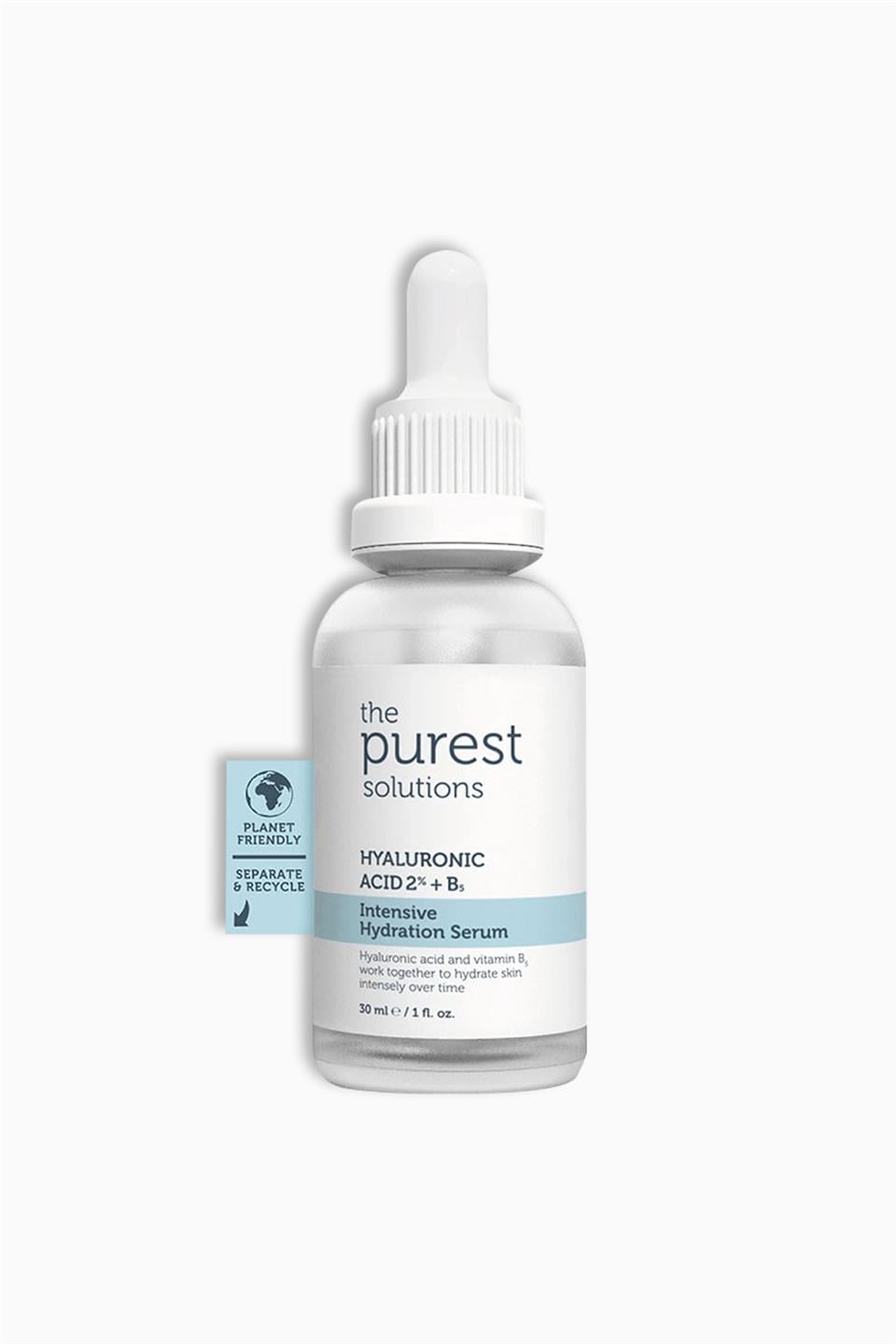 The Purest Solutions Tüm Cilt Tipleri İçin Yoğun Nemlendirici Bakım Serumu 30 ml