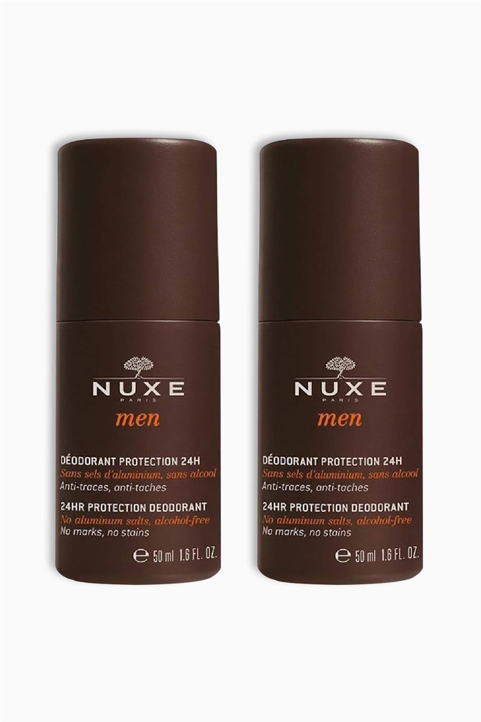 Nuxe Men 24 Saat Etkili Roll-On Deodorant 50 Ml - 2Li Set