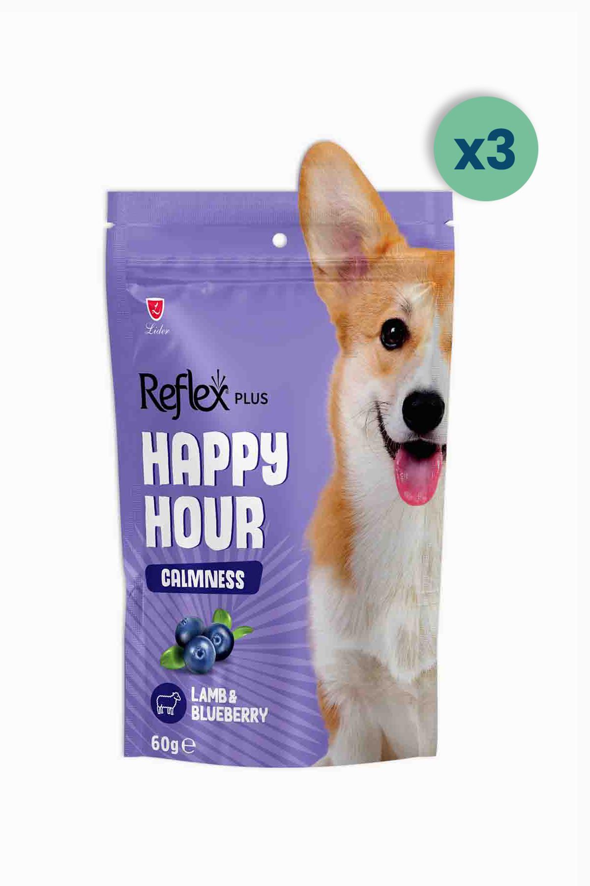 Reflex Happy Hour Sakinleşmeyi Destekleyici Köpek Ödül Maması 60 G 3 Adet