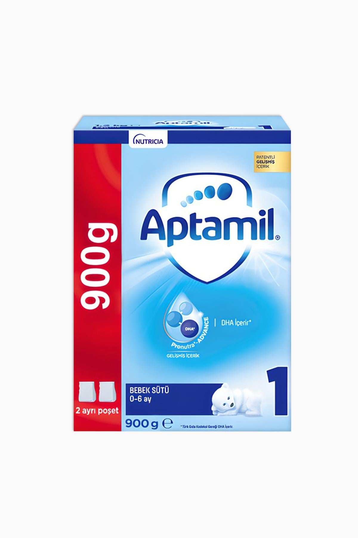 Aptamil Pronutra 1 Devam Sütü 900 gr 0-6 Ay