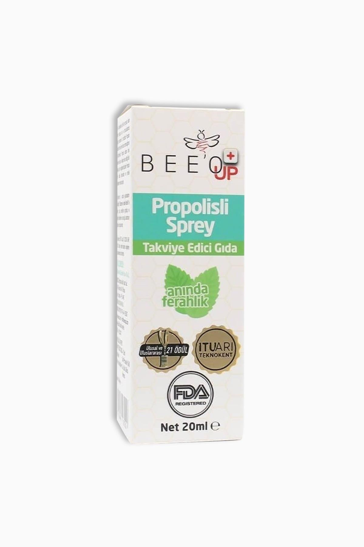 Beeo Up Propolisli Ballı Boğaz Spreyi 20 ml