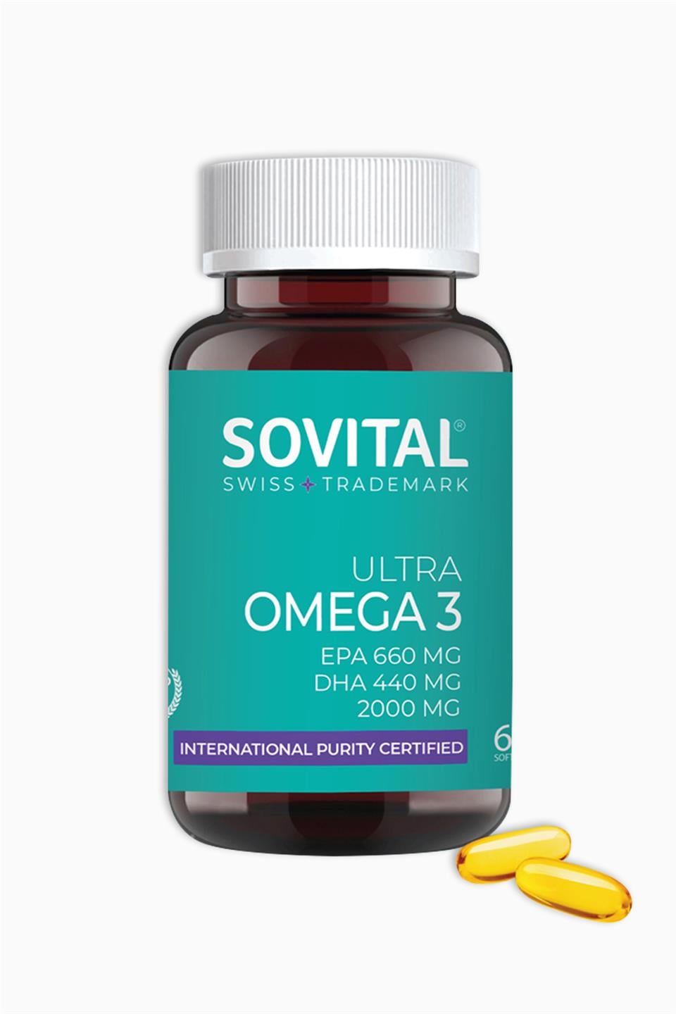 Sovital Swiss Trademark Omega 3 1000 mg