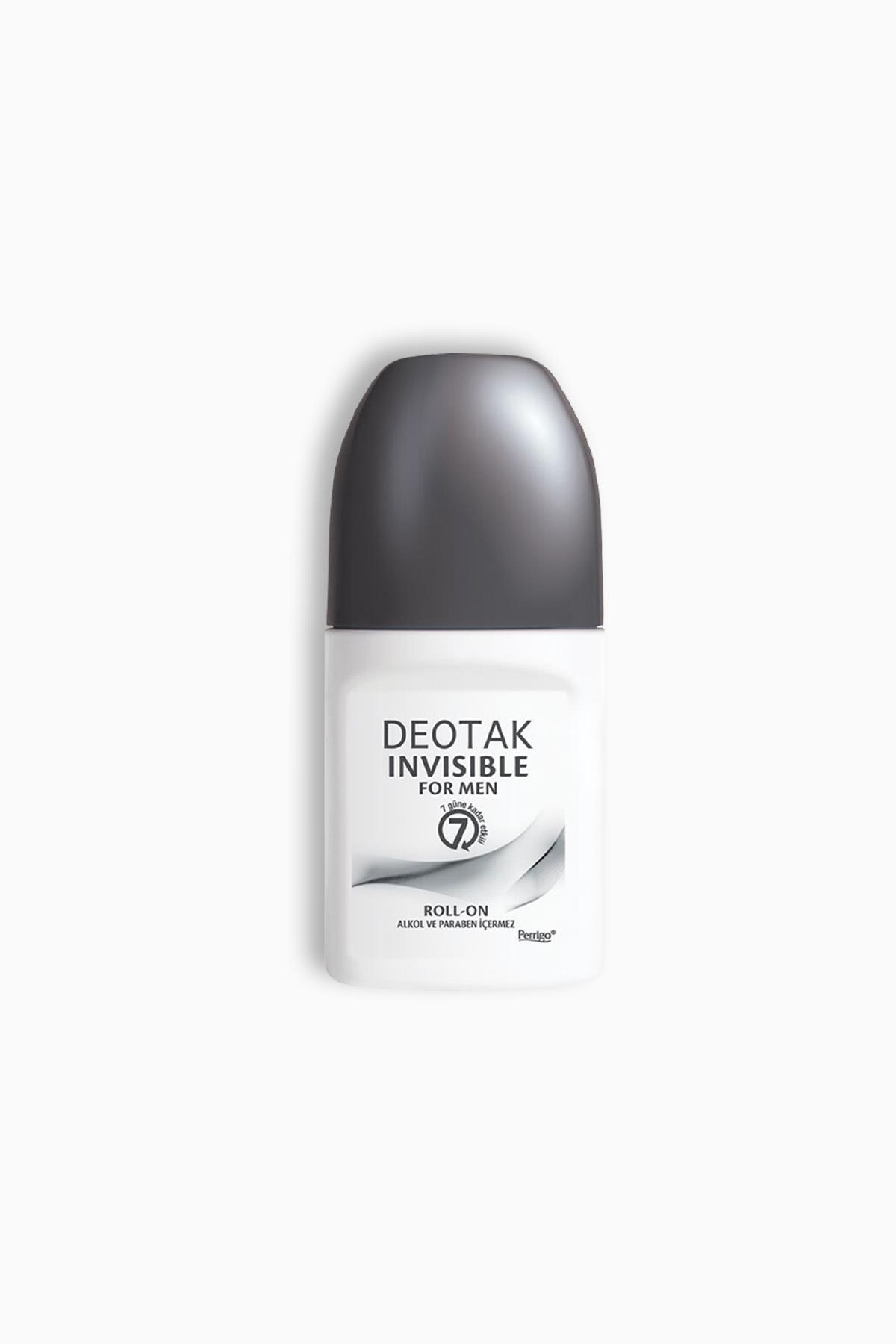 Deotak Roll-On Deodorant Invisible For Men 35 ml