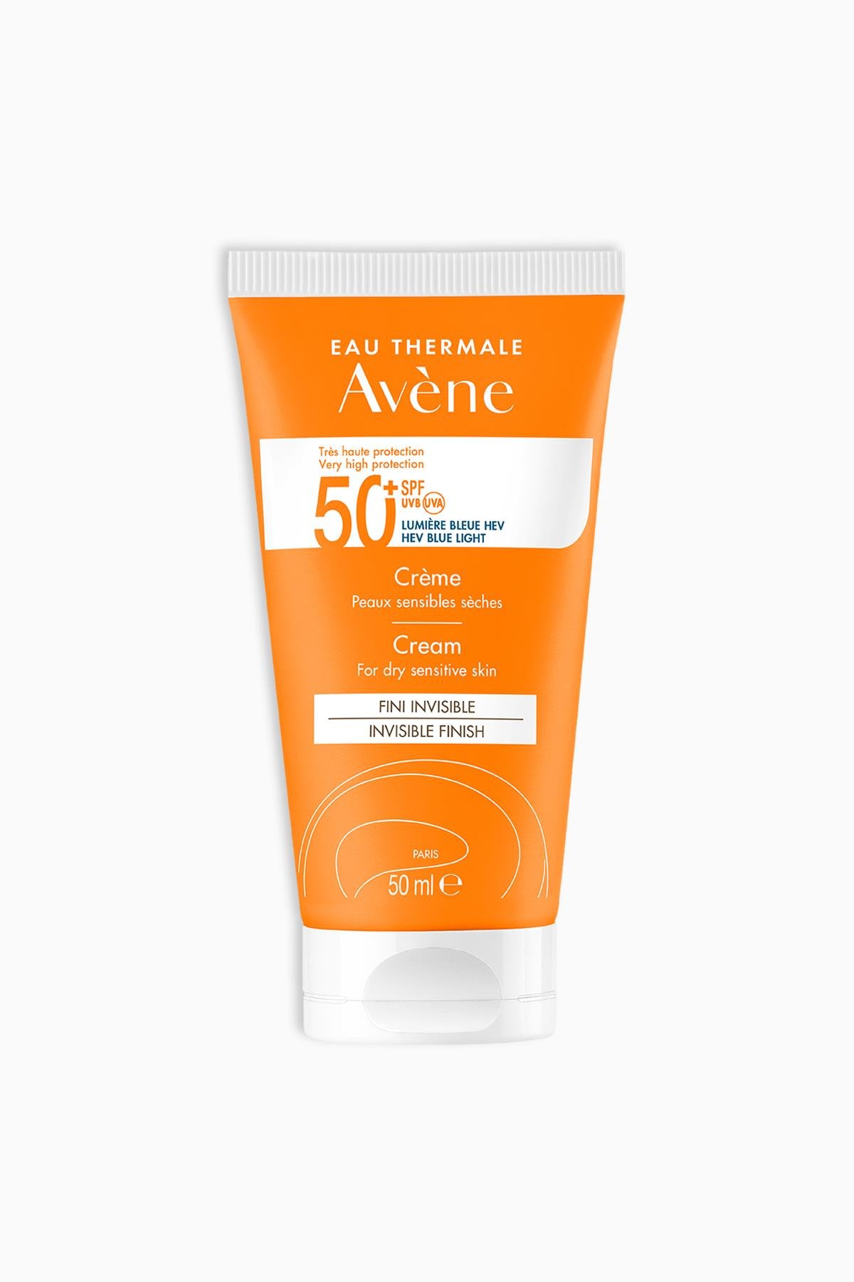 Avene Cream Kuru Ciltler için SPF 50+ Yüksek Korumalı Güneş Kremi 50 ml
