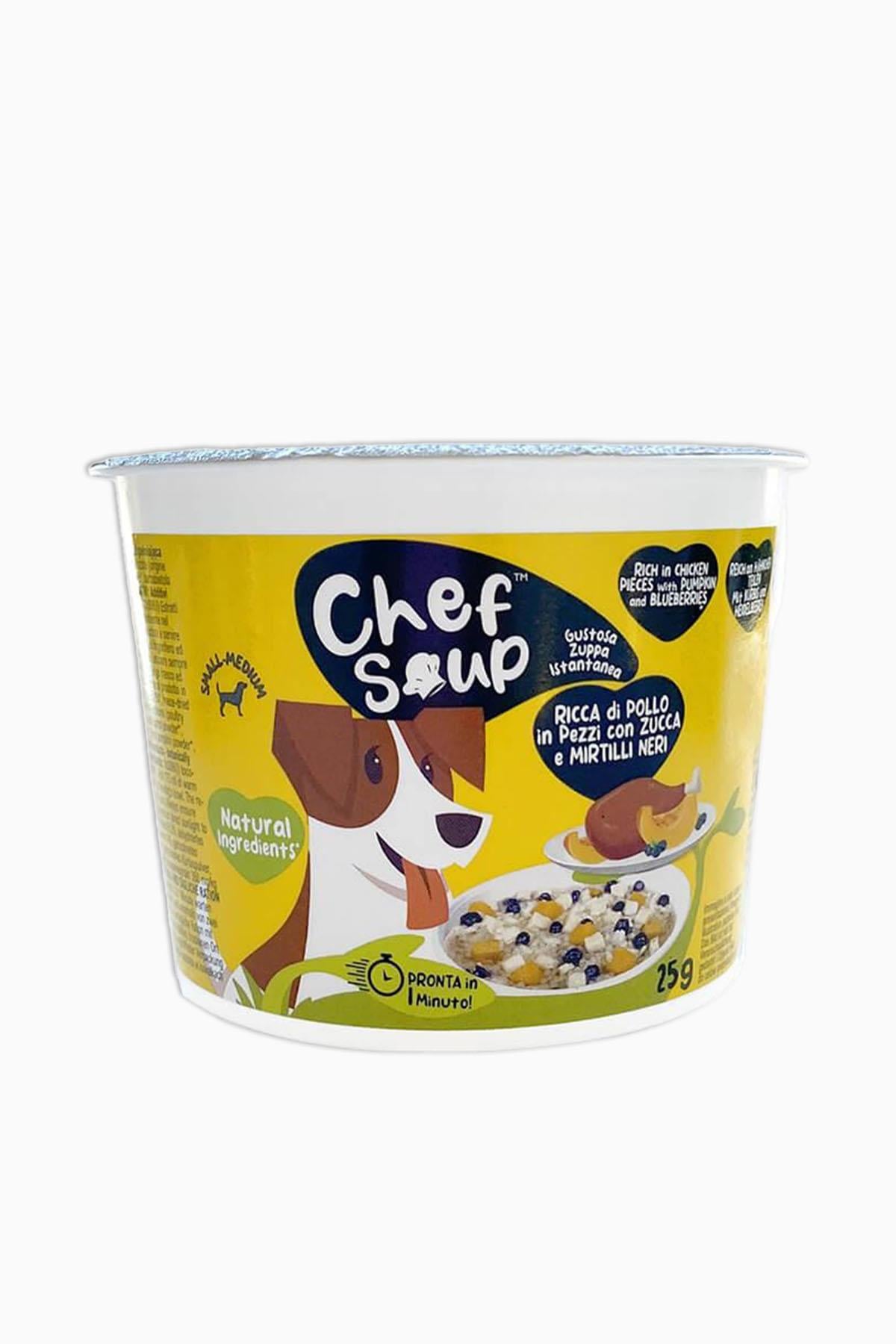 Chef Soup Tavuk ve Yaban Mersinli Balkabaklı Hazır Çorba 25 Gr