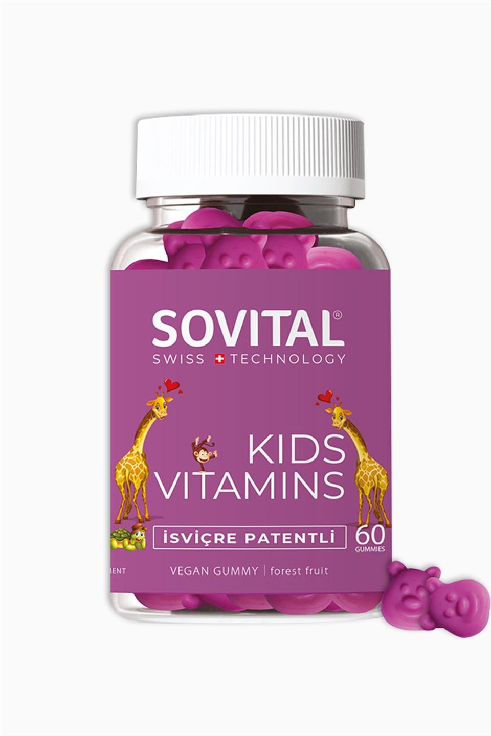Sovital Kids Vitamins 60 Gummies