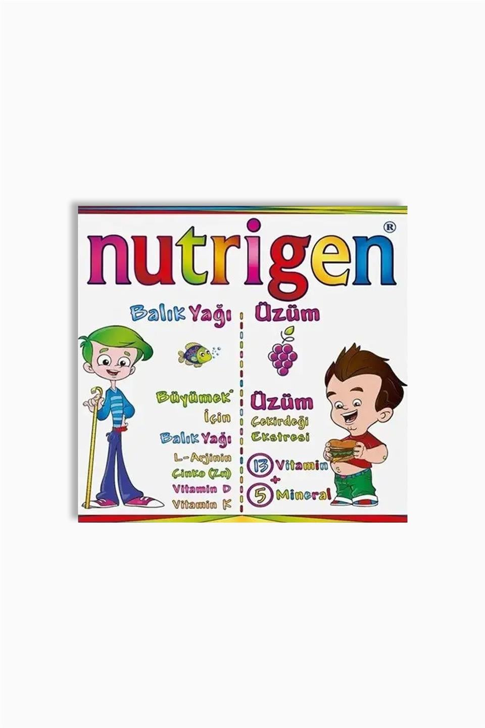 Nutrigen Balık Yağı 200 ml + Üzüm Çekirdeği Ekstresi 200 ml