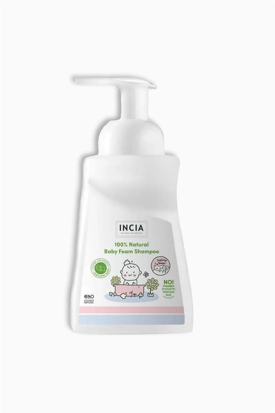 Incia Baby Foam Shampoo 200 ml