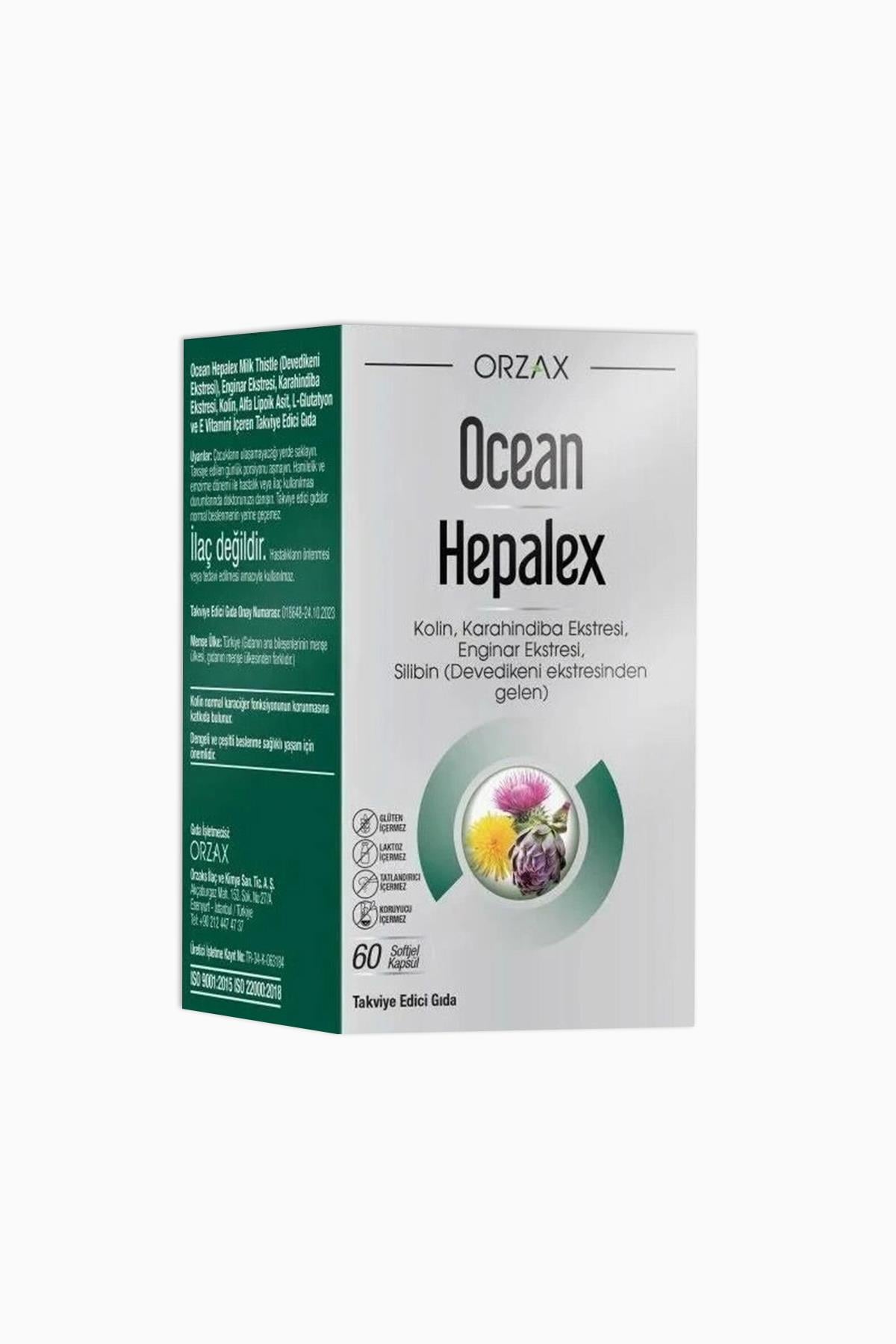 Ocean Hepalex 60 Softjel Kapsül