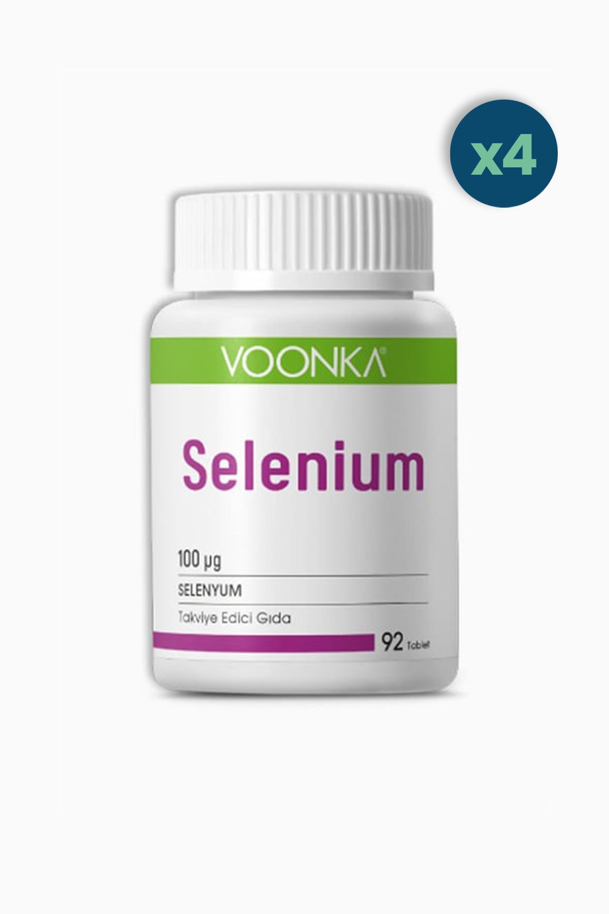 Voonka Selenium 100 mg 92 Kapsül 4 Adet