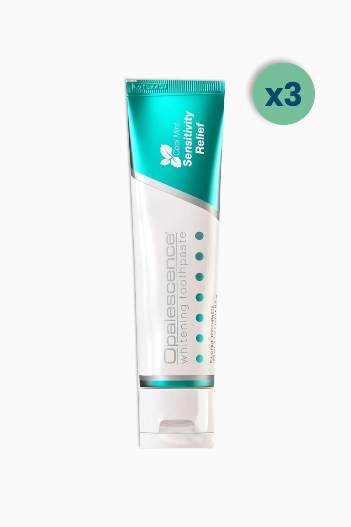 Opalescence Sensitivity Relief 133 gr - Hassas Dişler İçin Beyazlatıcı Diş Macunu 3 Adet